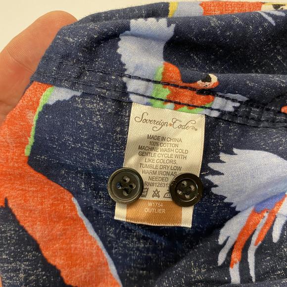 - Hawaiian - Men - Button Down - Cotton - Small - - Picture 10 of 10